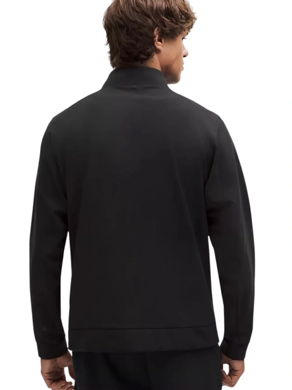 Lululemon Men’s Sojourn Fleece-Lined Knit Jacket Black Size Medium LM3EW9S